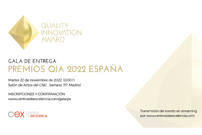 Entrega de galardones a las innovaciones ganadoras de los Premios QIA 2022